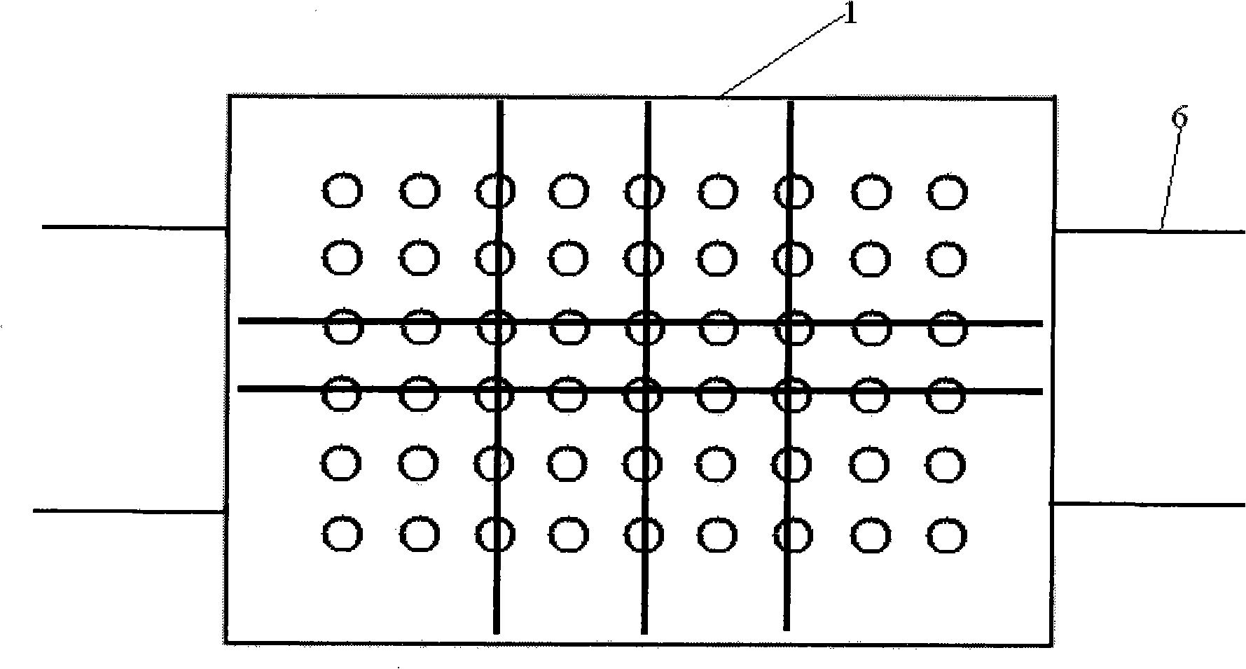 Electrode array for detecting channels and collaterals signals on human body surface