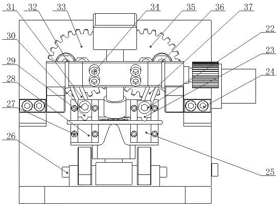 In-situ three-point bending test platform for material mechanical properties with adjustable test environment temperature