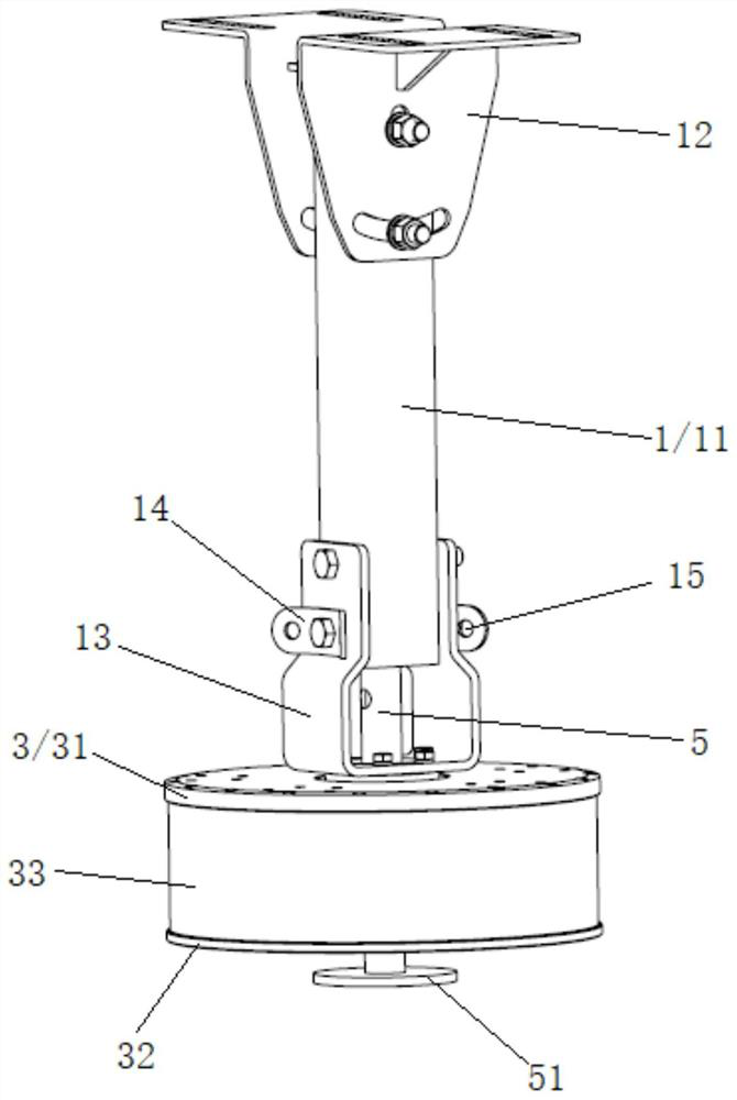 Safe and reliable hollow shaft industrial fan with strong heat dissipation function