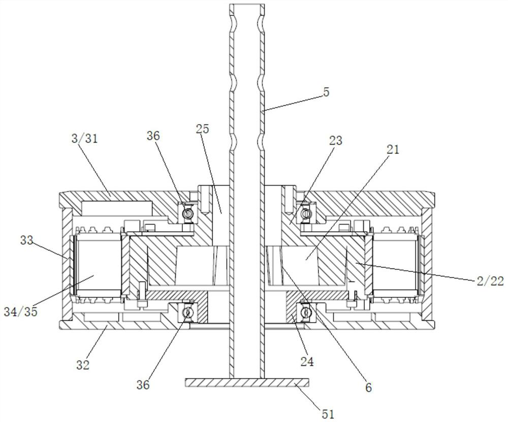 Safe and reliable hollow shaft industrial fan with strong heat dissipation function