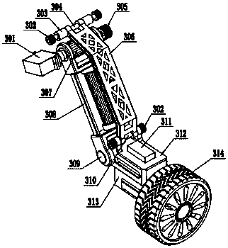 Movable type gripping robot