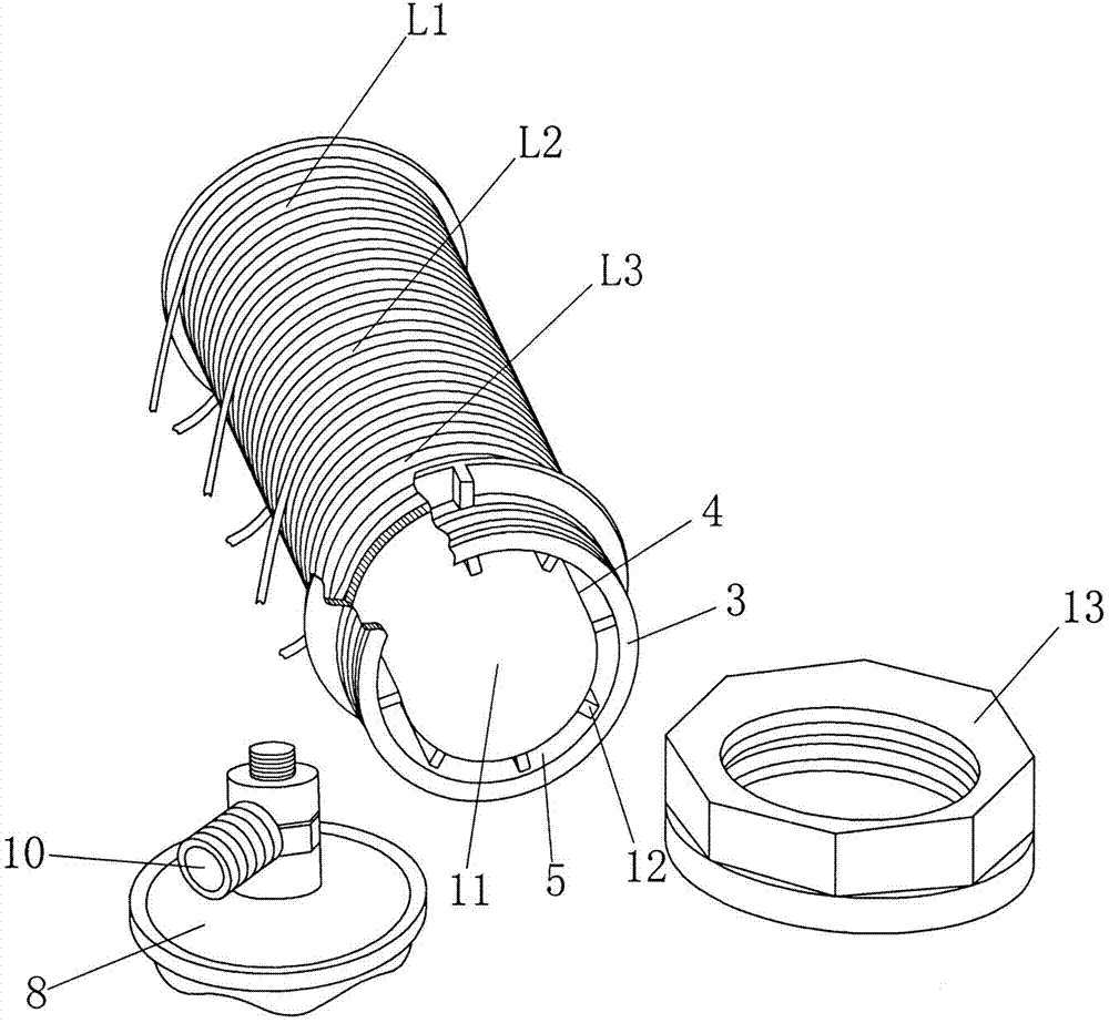 Low-heating electromagnetism generating method and device thereof of electromagnetic water heater