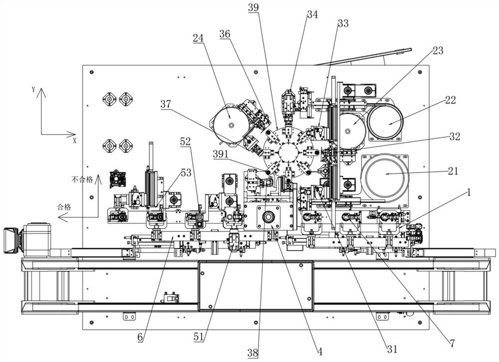 Full-automatic bearing seat assembling device and method