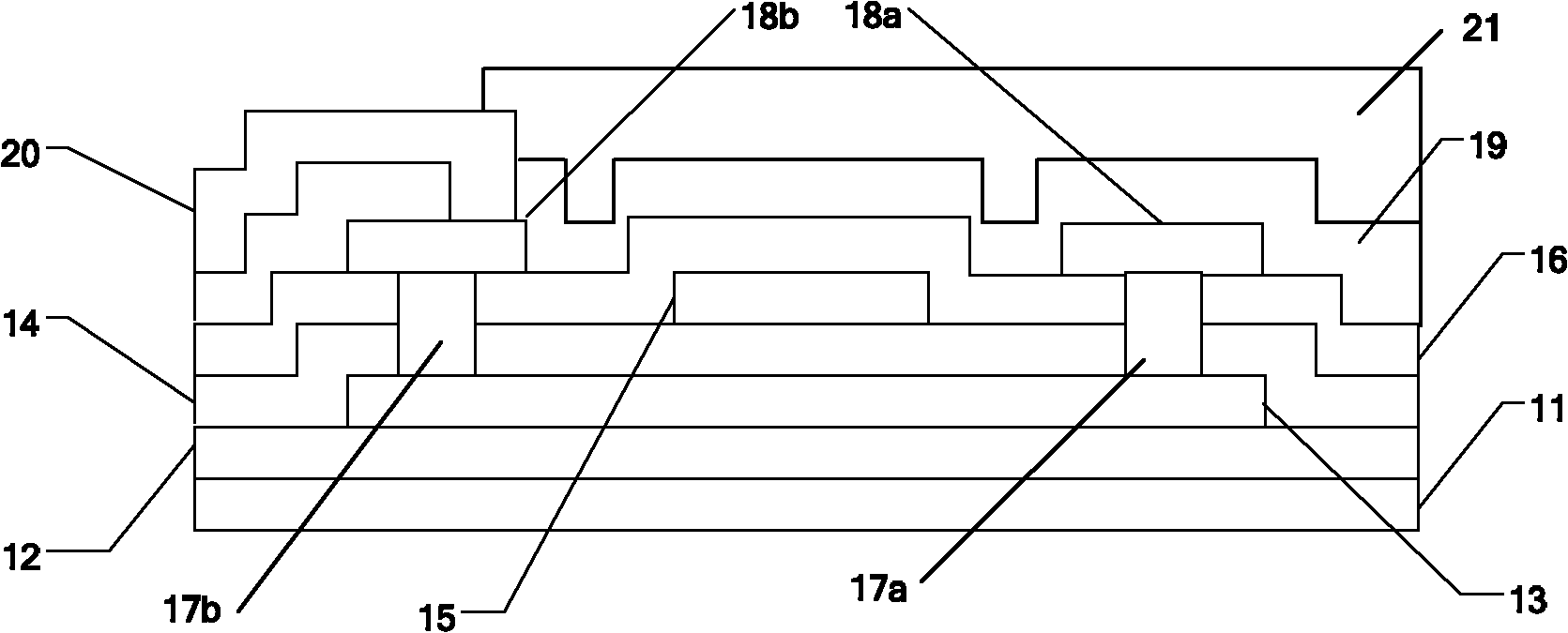 Low-temperature polycrystalline silicon TFT (Thin Film Transistor) array substrate and manufacturing method thereof