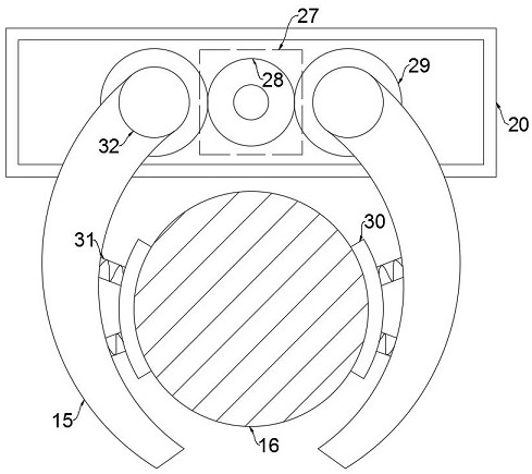 Tensioning device for power cable installation