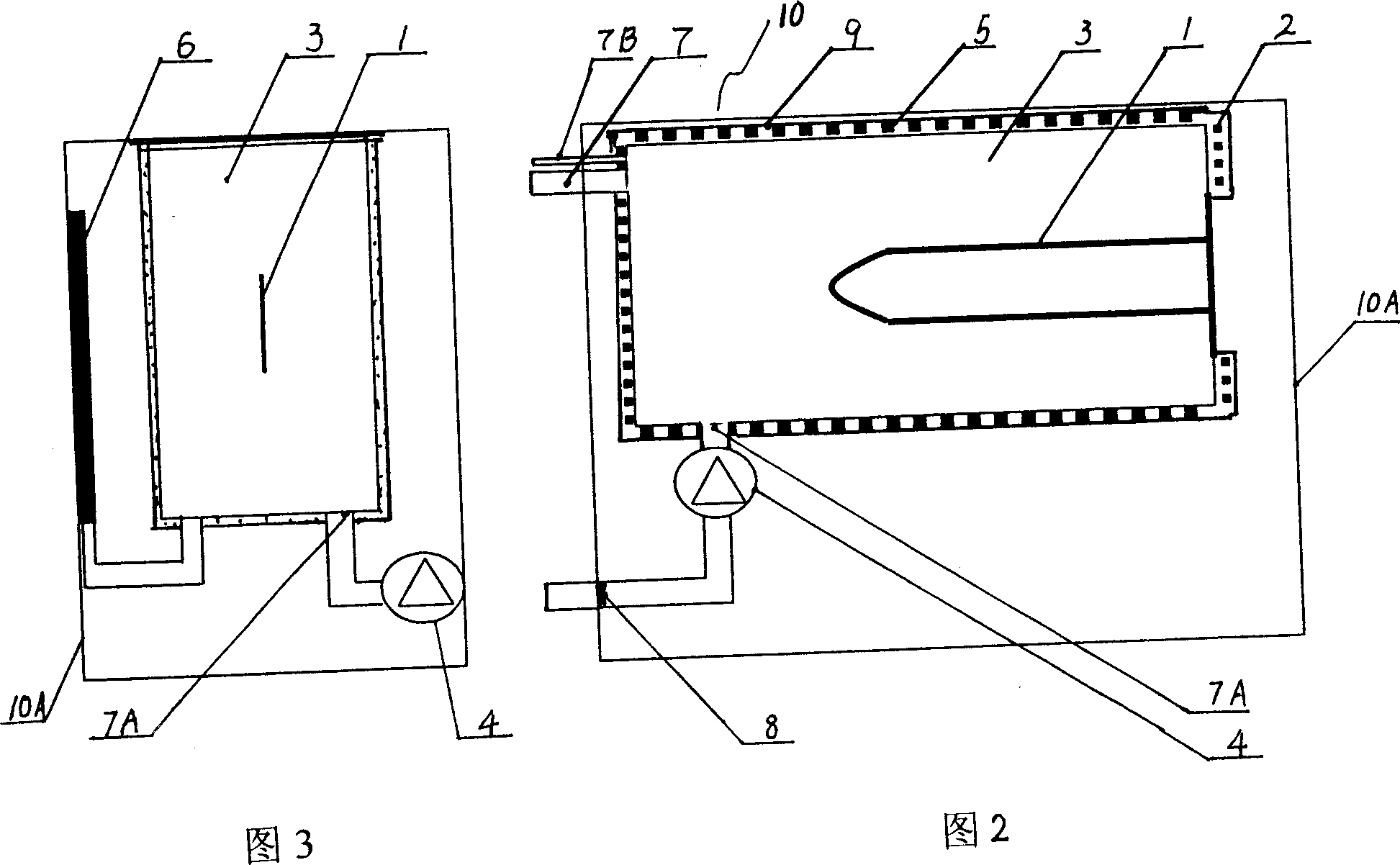 Body cavity heat perfusion therapeutic instrument