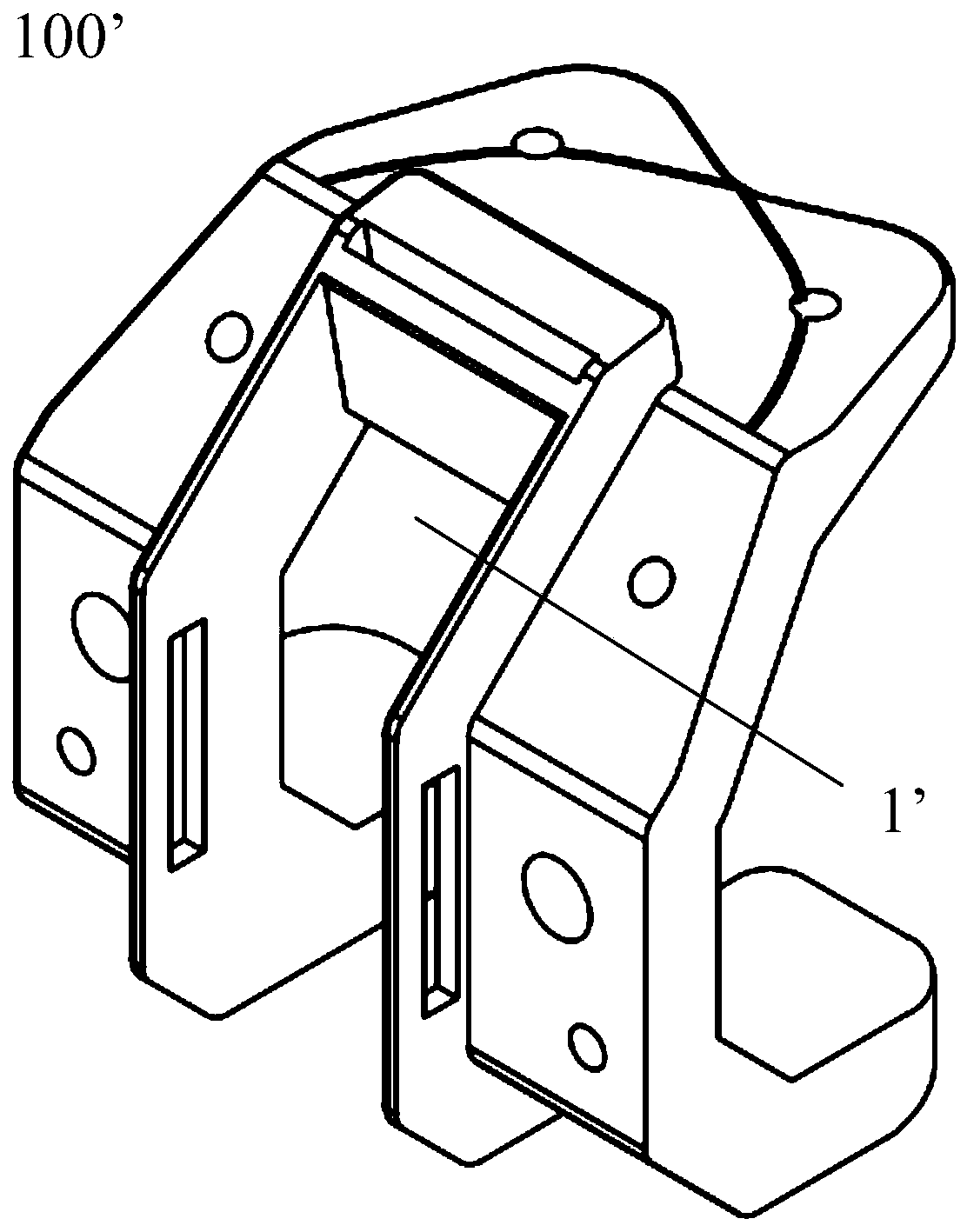 Intercondylar osteotomy module