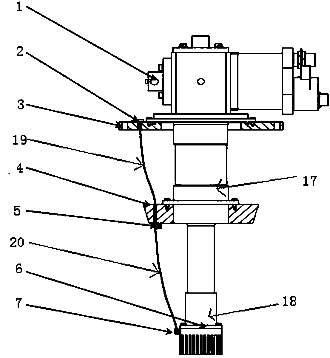 Independent detachable type mechanism for refrigerator mounting