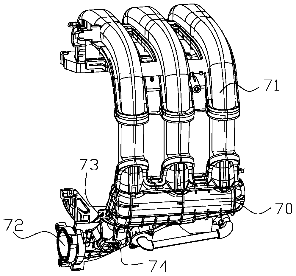 Automobile exhaust pipe detection equipment and automobile exhaust pipe leakage detection method