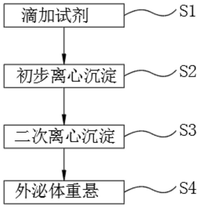 Method for rapidly extracting exosome in plasma and extraction reagent