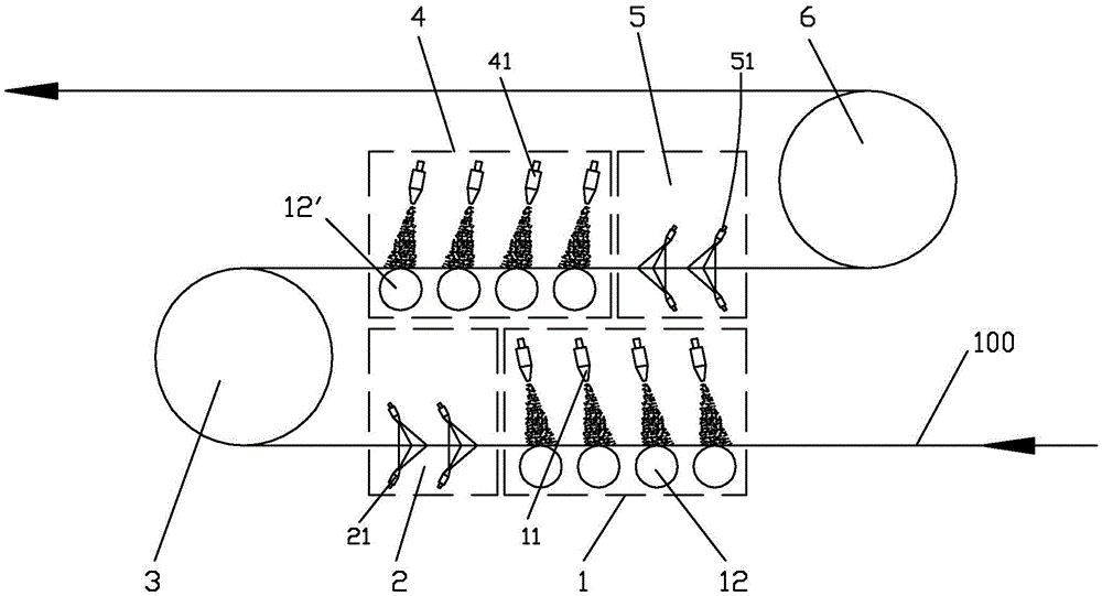 Descaling unit arrangement method and jet descaling method for jet descaling