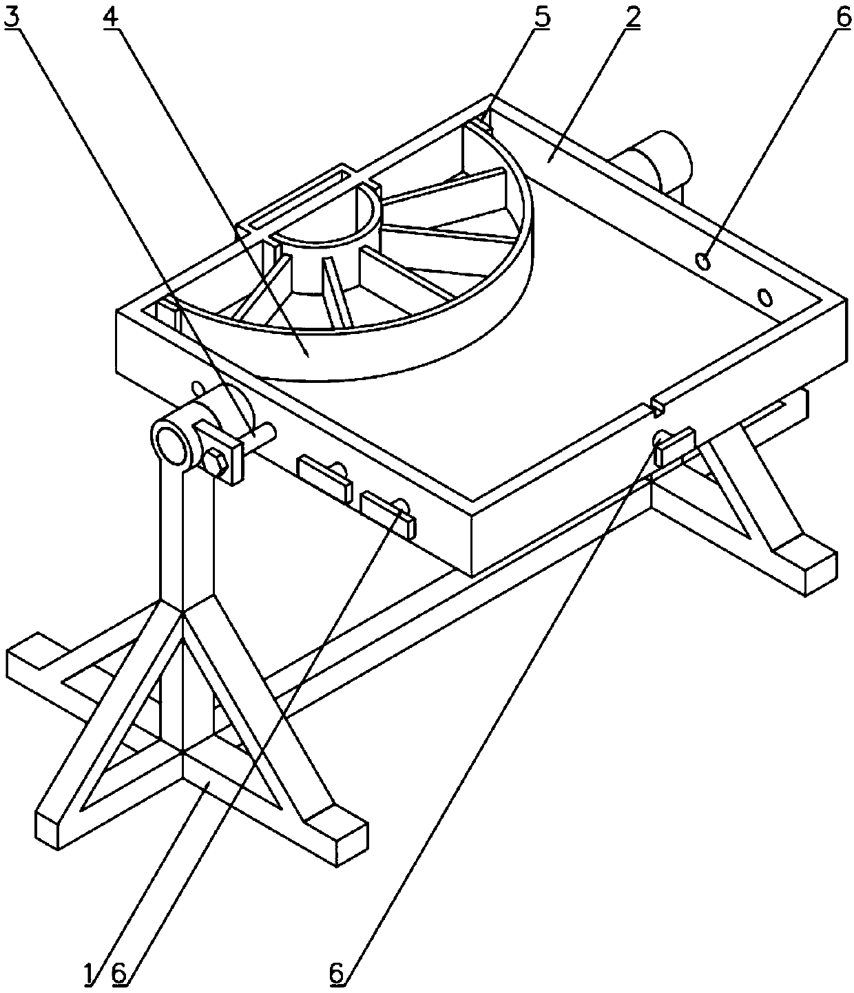 Aluminum alloy plate assembling and welding jig