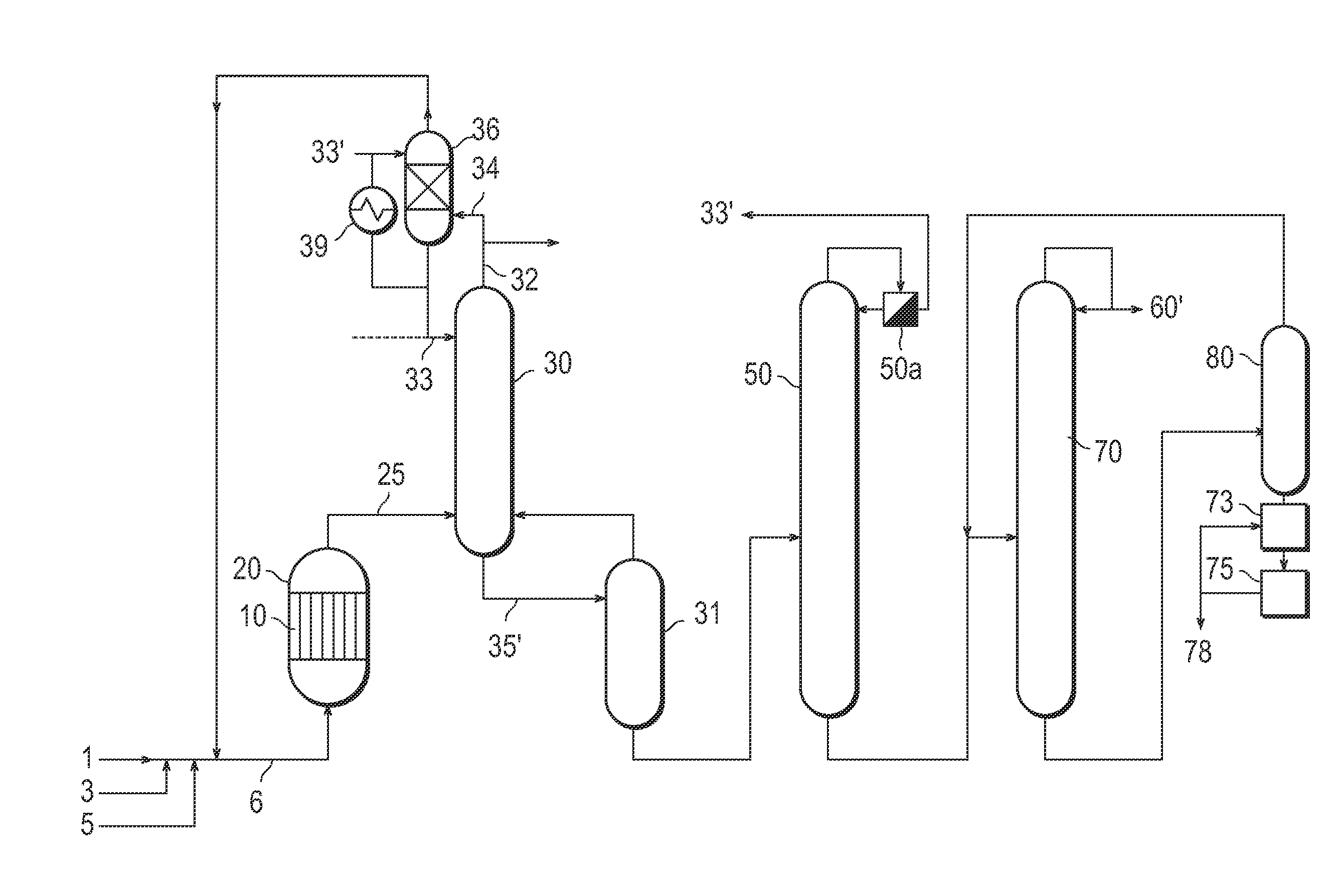 Process for producing acrylic acid, and process for producing hydrophilic resin and process for producing water absorptive resin using the process