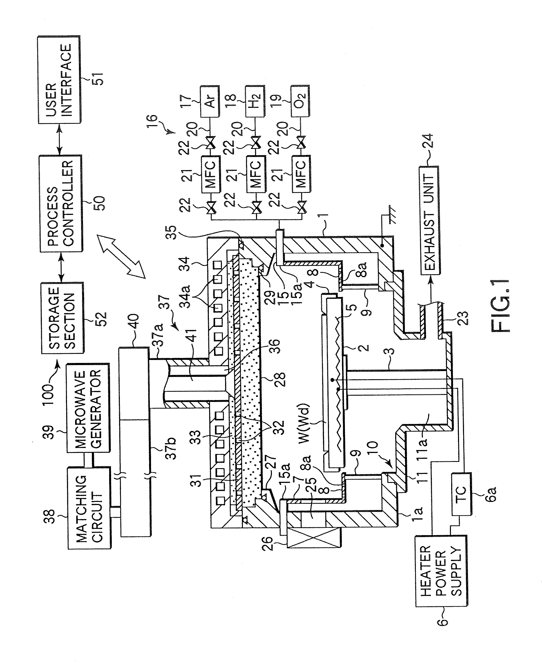 Semiconductor Device Manufacturing Method and Plasma Oxidation Method