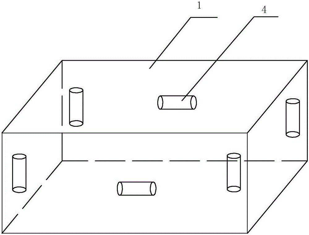 Electric vehicle power battery box liquid leakage detection system and detection method thereof