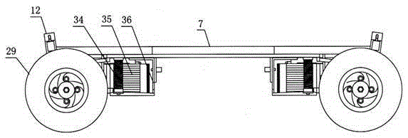 Full-automatic cross-country skateboard