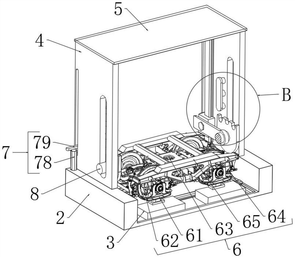 Urban rail vehicle frame repair simulation learning system