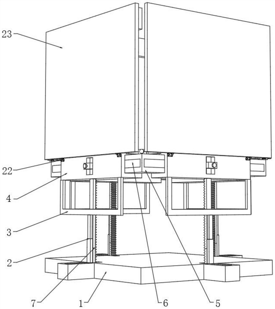 Adjustable quantitative packing batten counting device