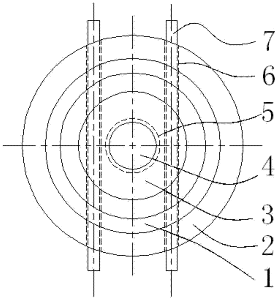 Dead head heating easily-cutting piece of large steel casting