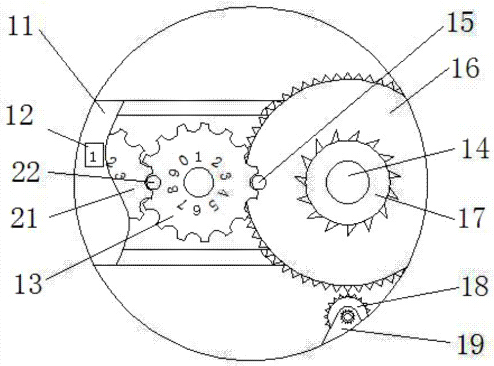 Anti-fatigue testing device of engineering mechanics