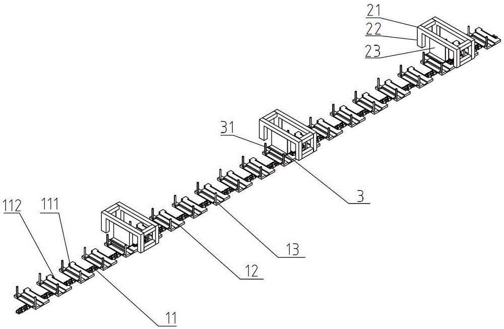 A stacking mechanism of a battery pack sheet stacking machine