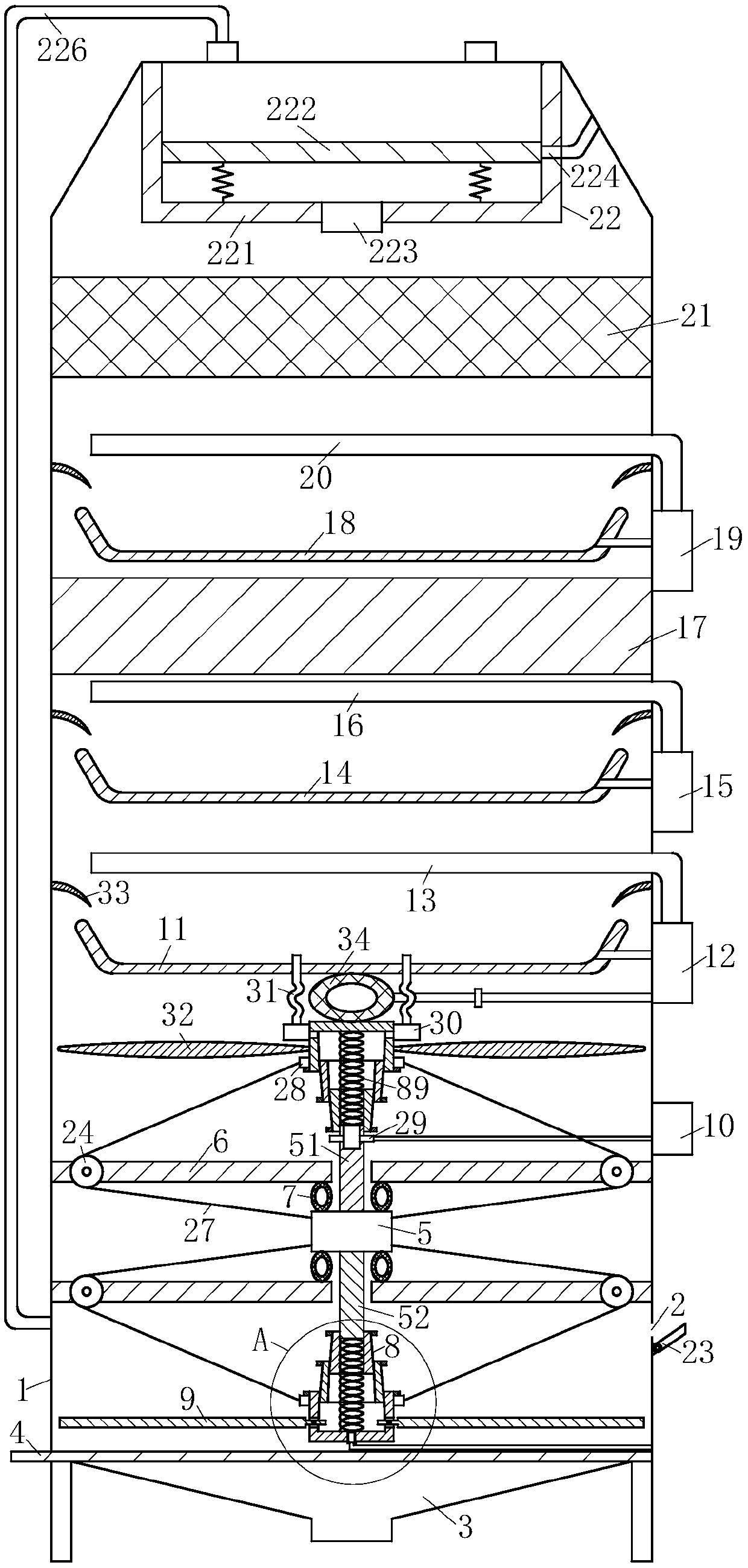 Volatile polluted soil repairing method