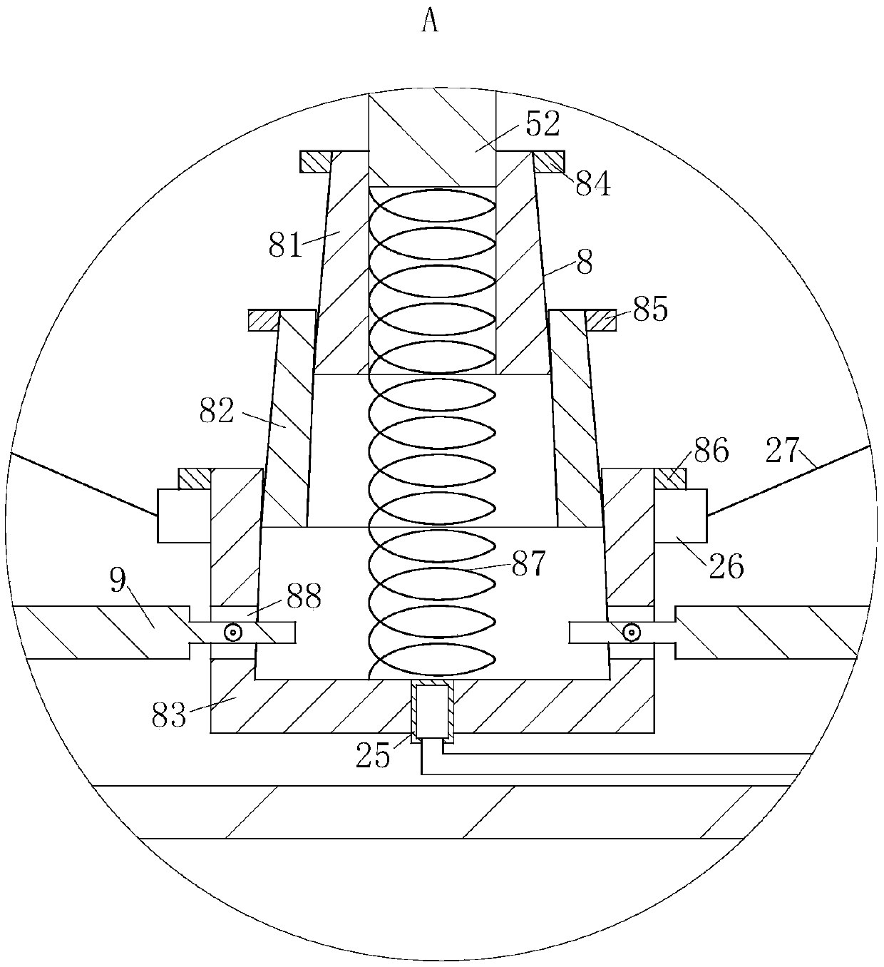 Volatile polluted soil repairing method