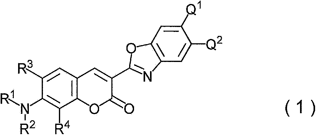 Colored curable resin composition