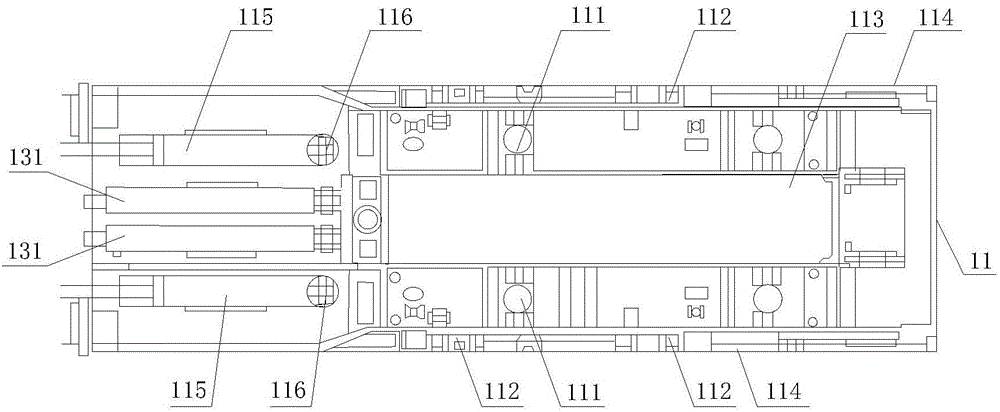 Soil similar coal working face fully sealed shield support device