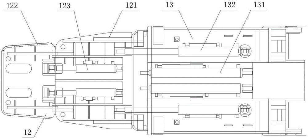 Soil similar coal working face fully sealed shield support device