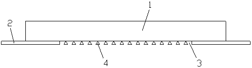 Method and device for testing initial setting time of pavement concrete