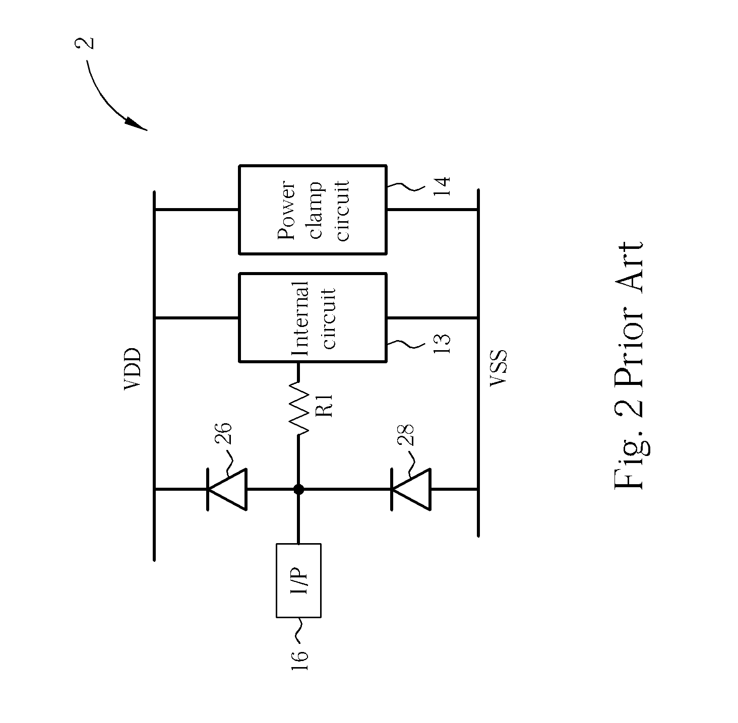 Integrated circuit with an electrostatic discharge protection circuit