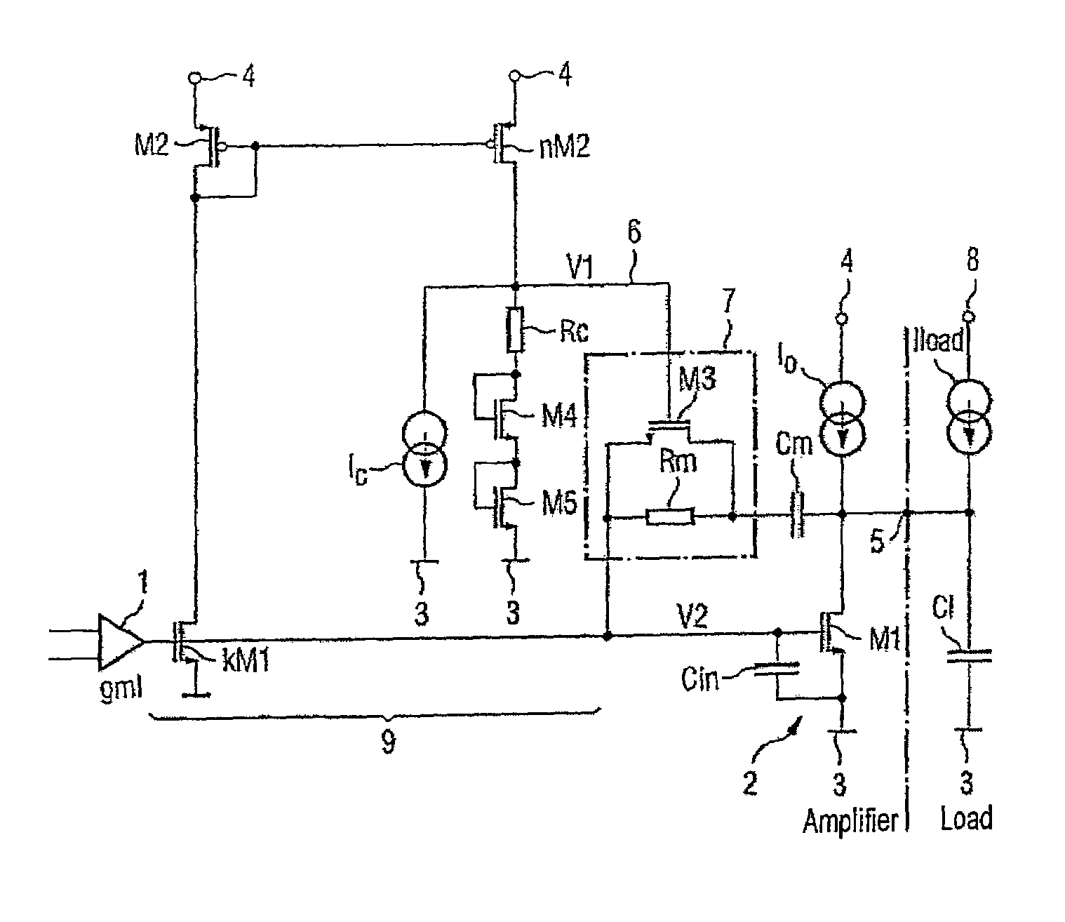 Amplifier arrangement