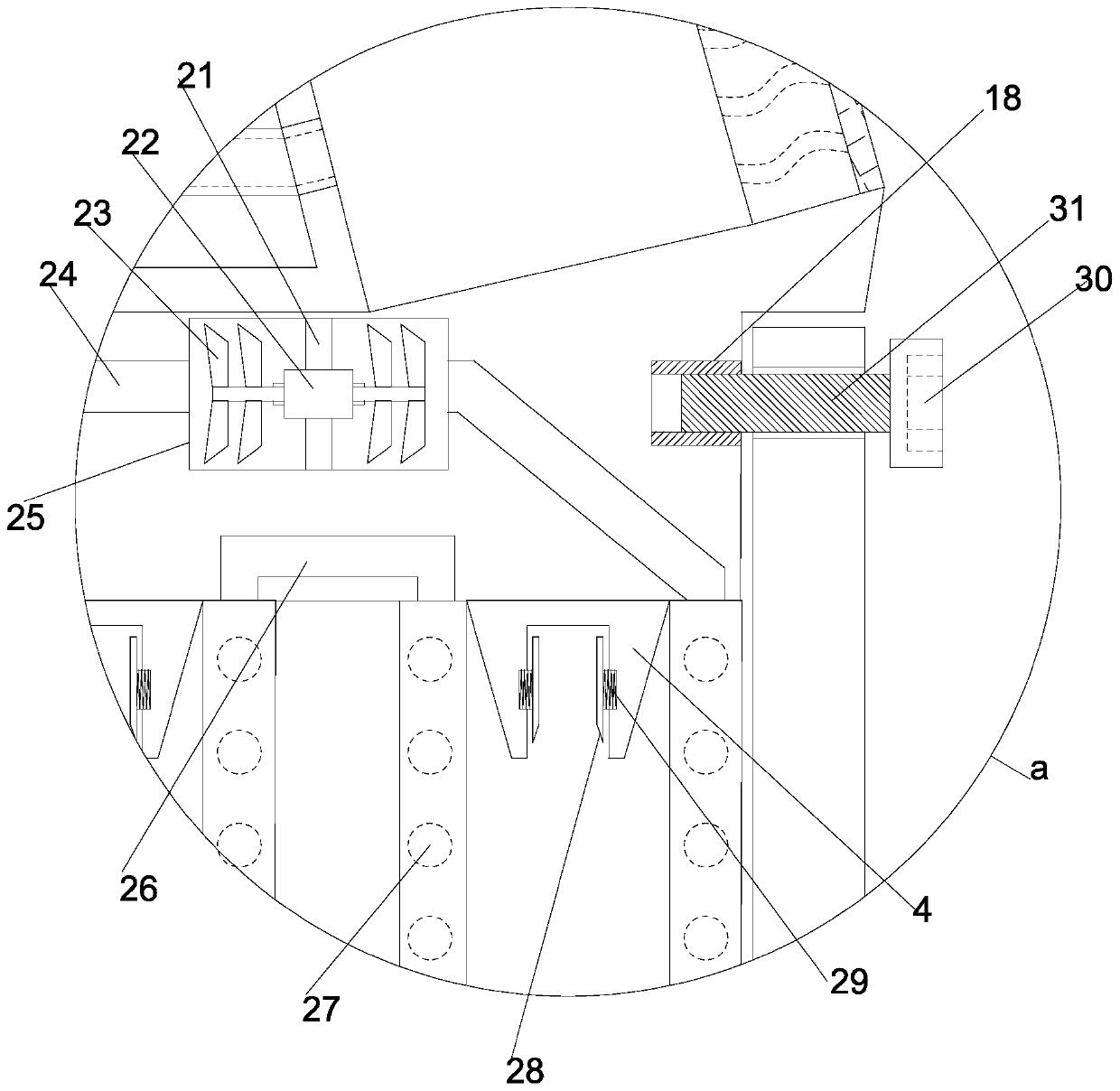 Dustproof computer integrated chip storage device