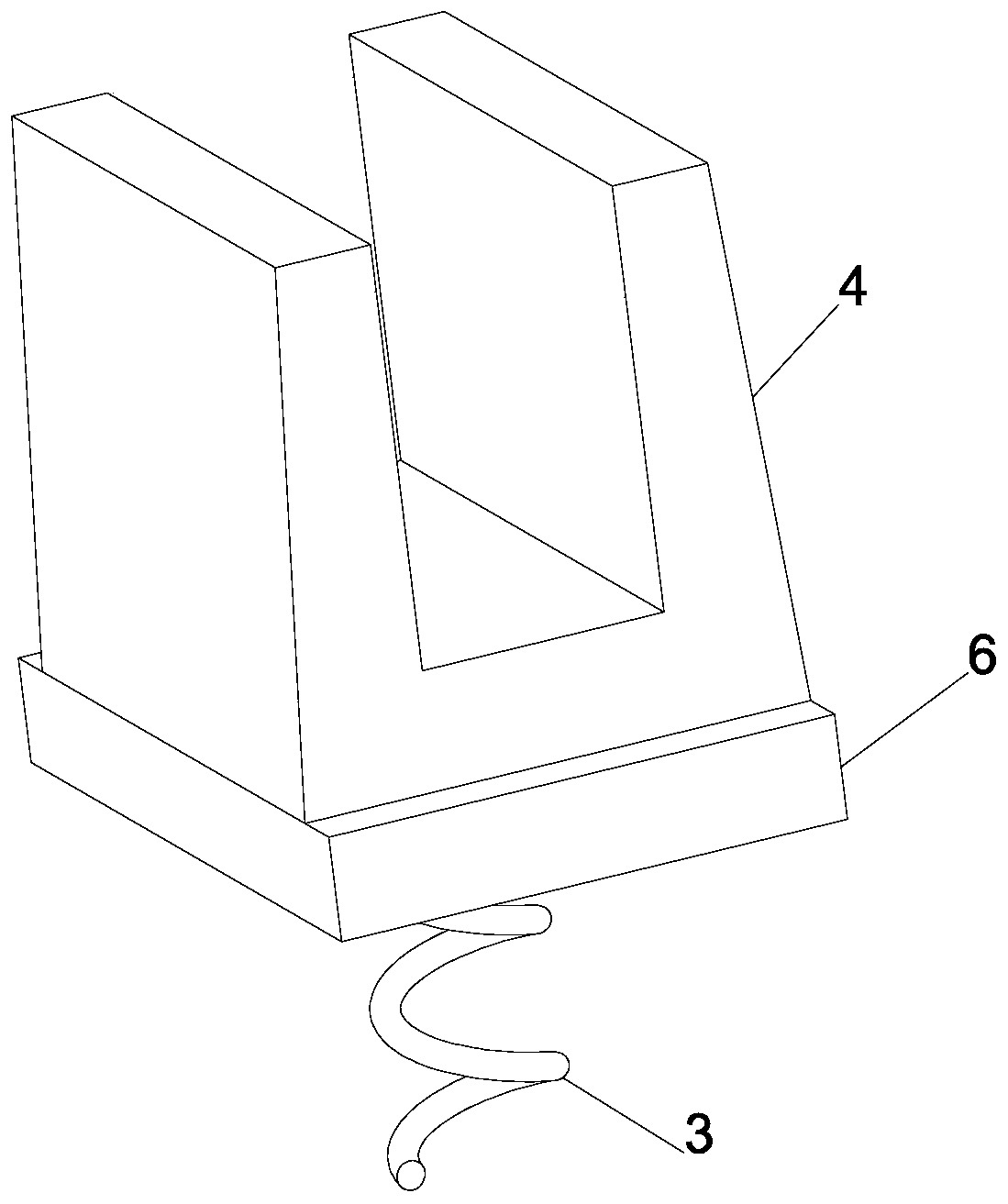 Dustproof computer integrated chip storage device