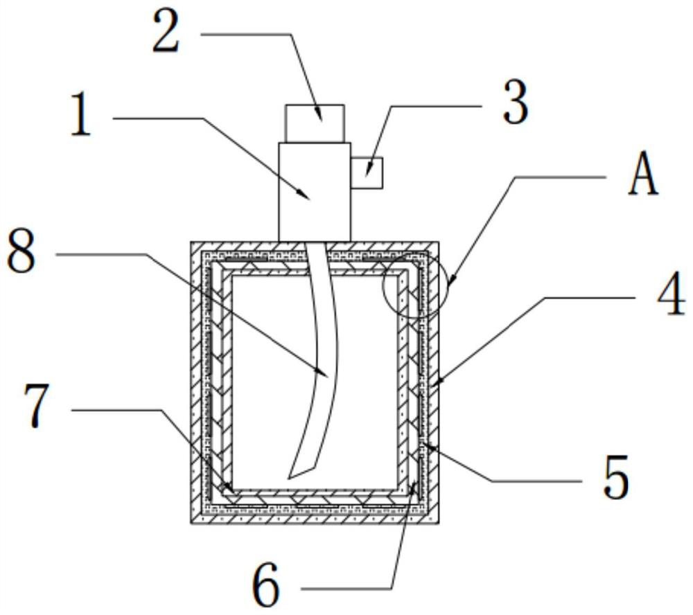 A push-type temperature-sensitive color-changing perfume bottle