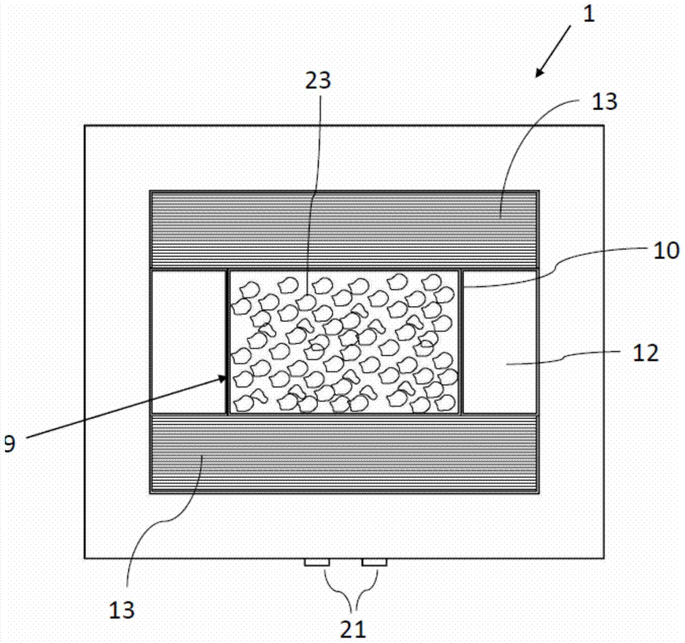 Interactive heating and cooking device and disposable pallet system applied thereon