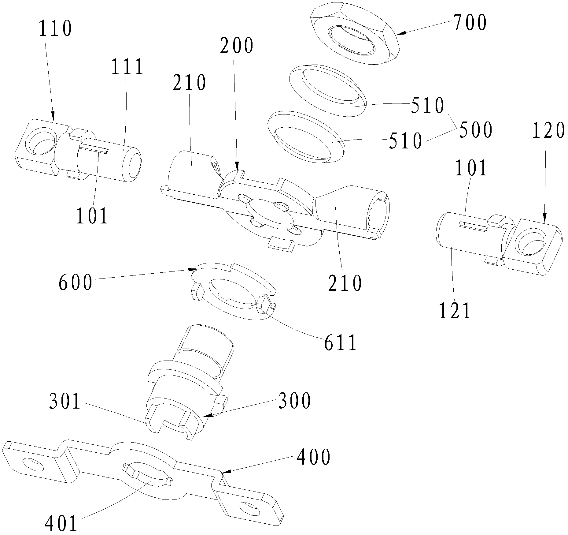 Bidirectional rotating bracket and lamp