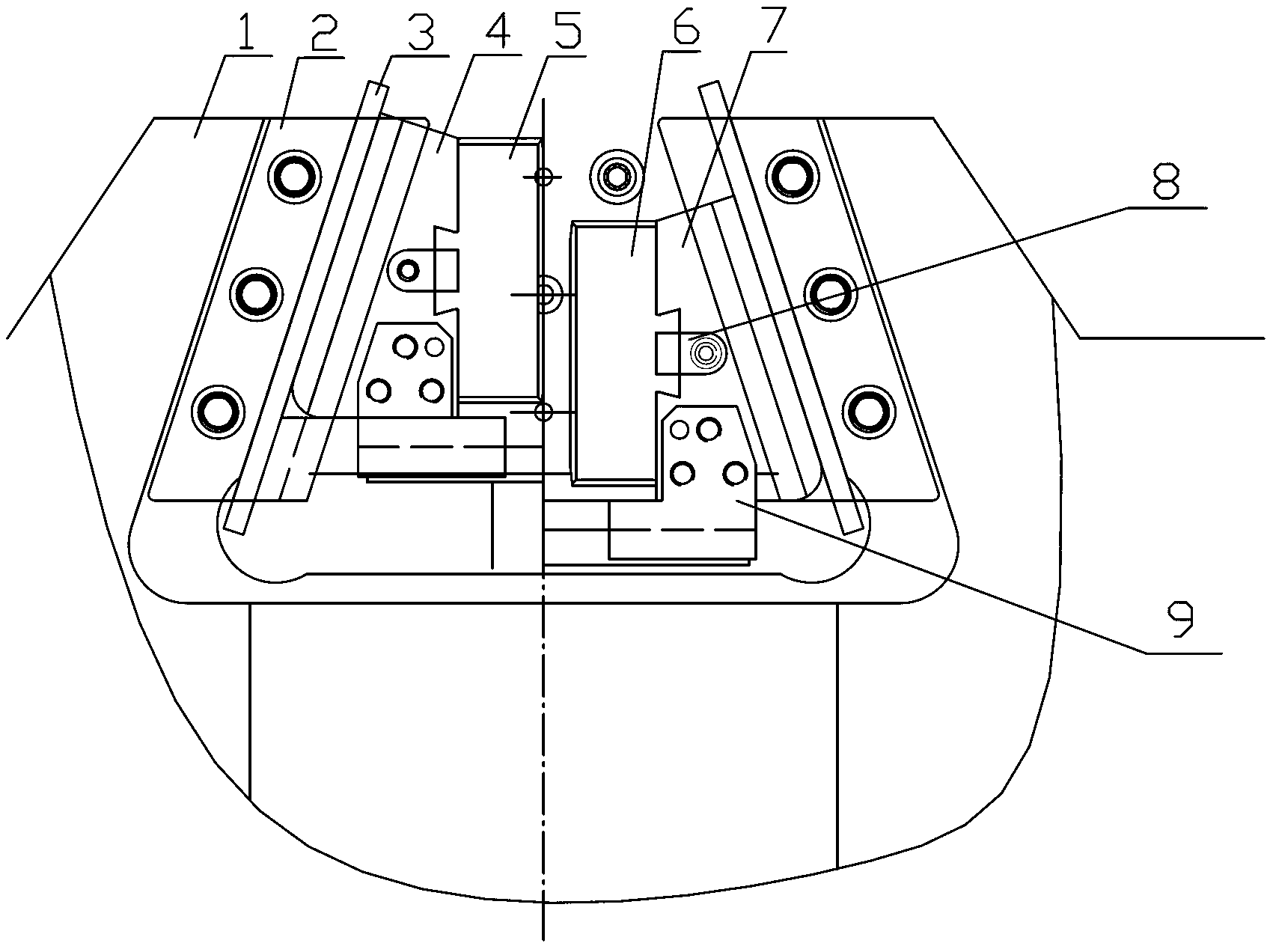 High-rigid clamp of testing machine