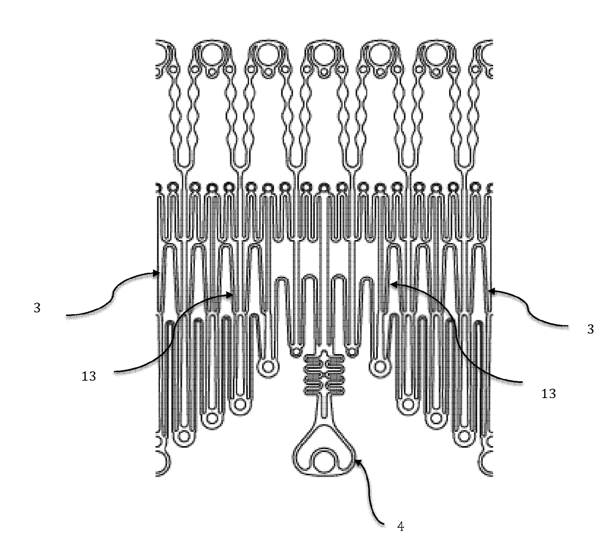 Atrio-Ventricular Valve Stent with Native Leaflet Grasping and Holding Mechanism