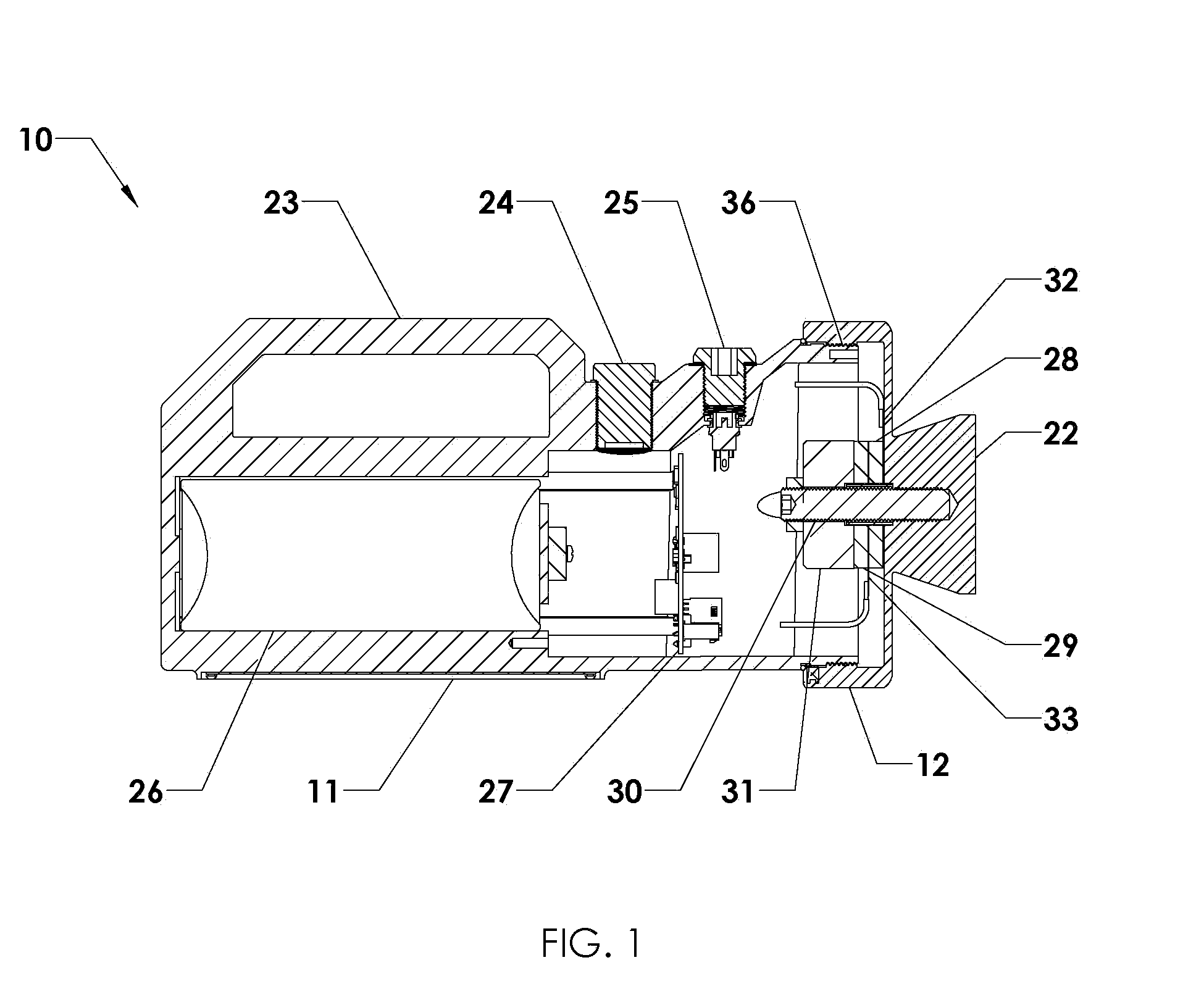 Explosion-proof acoustic source for hazardous locations