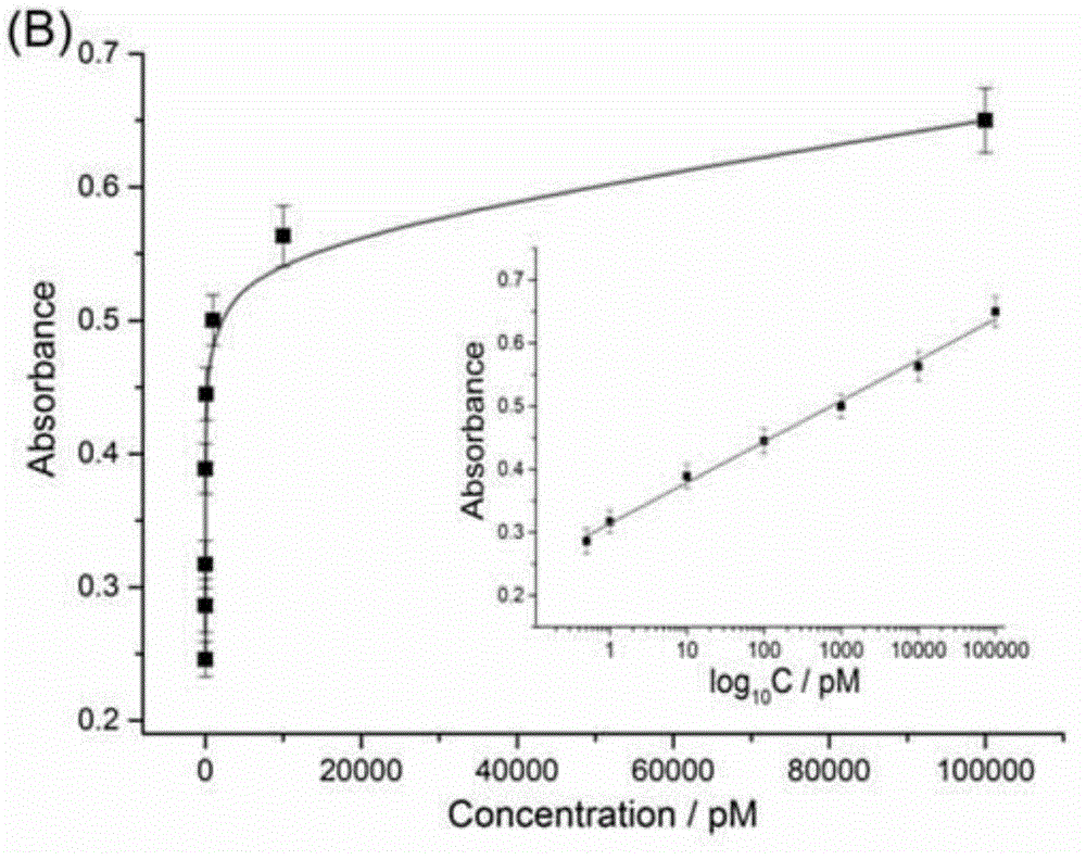 Probe based on target triggering and supportive of secondary amplification and application thereof