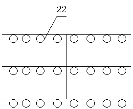 Device and method for processing polyethylene glass fiber reinforced plastic composite molded spiral corrugated tube