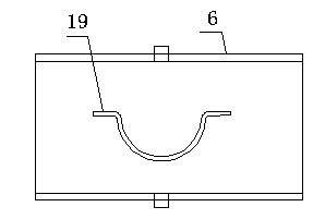 Device and method for processing polyethylene glass fiber reinforced plastic composite molded spiral corrugated tube