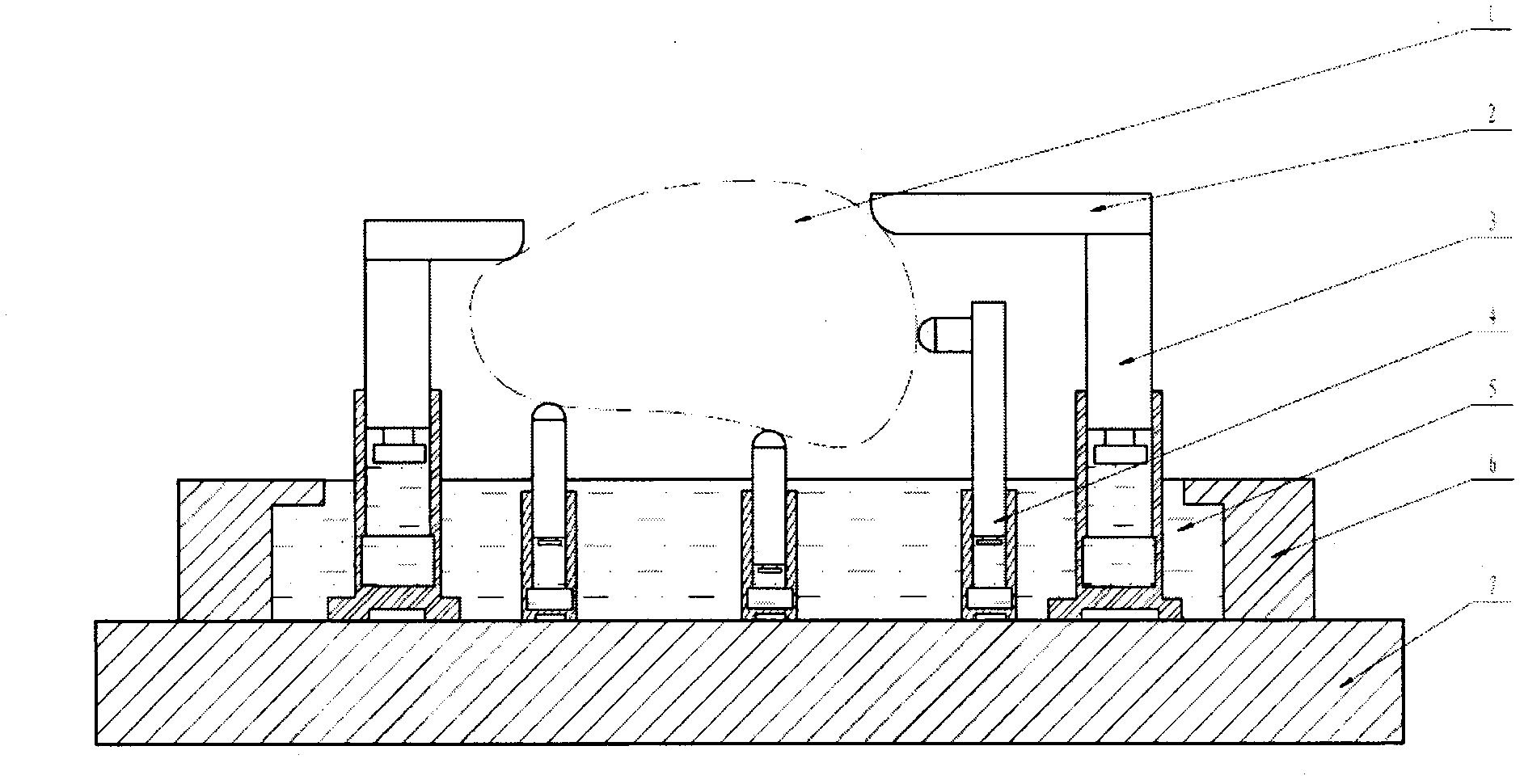 Flexible clamp based on phase-change material