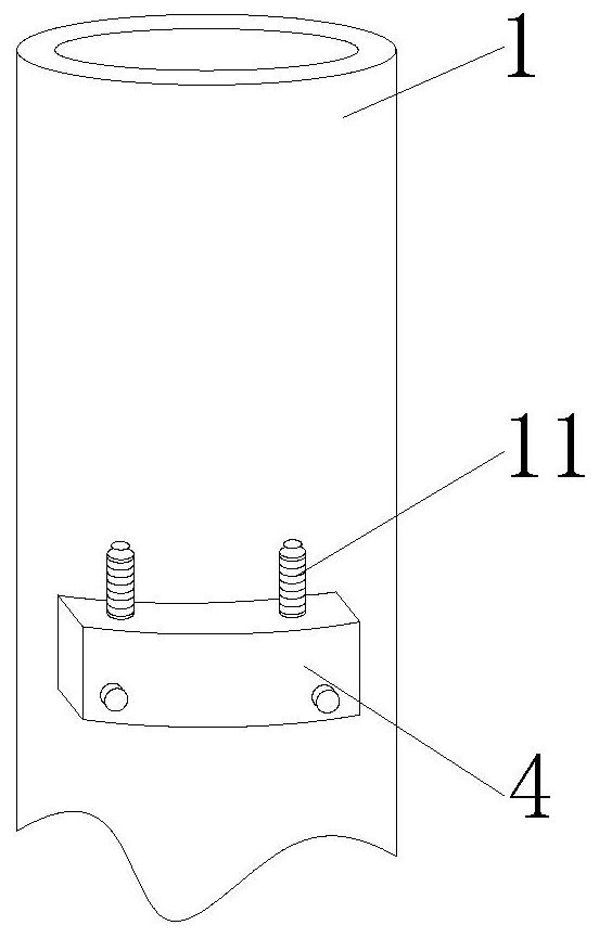 Prefabricated pipe pile with protection function