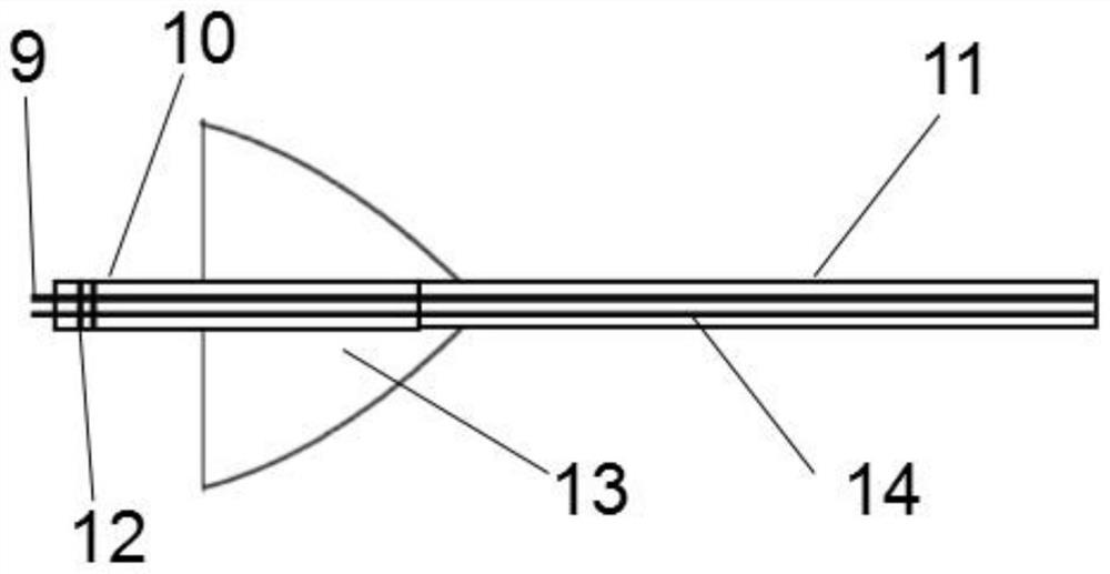 Device and method for spraying carbon to deoxidize by using slag stopping system