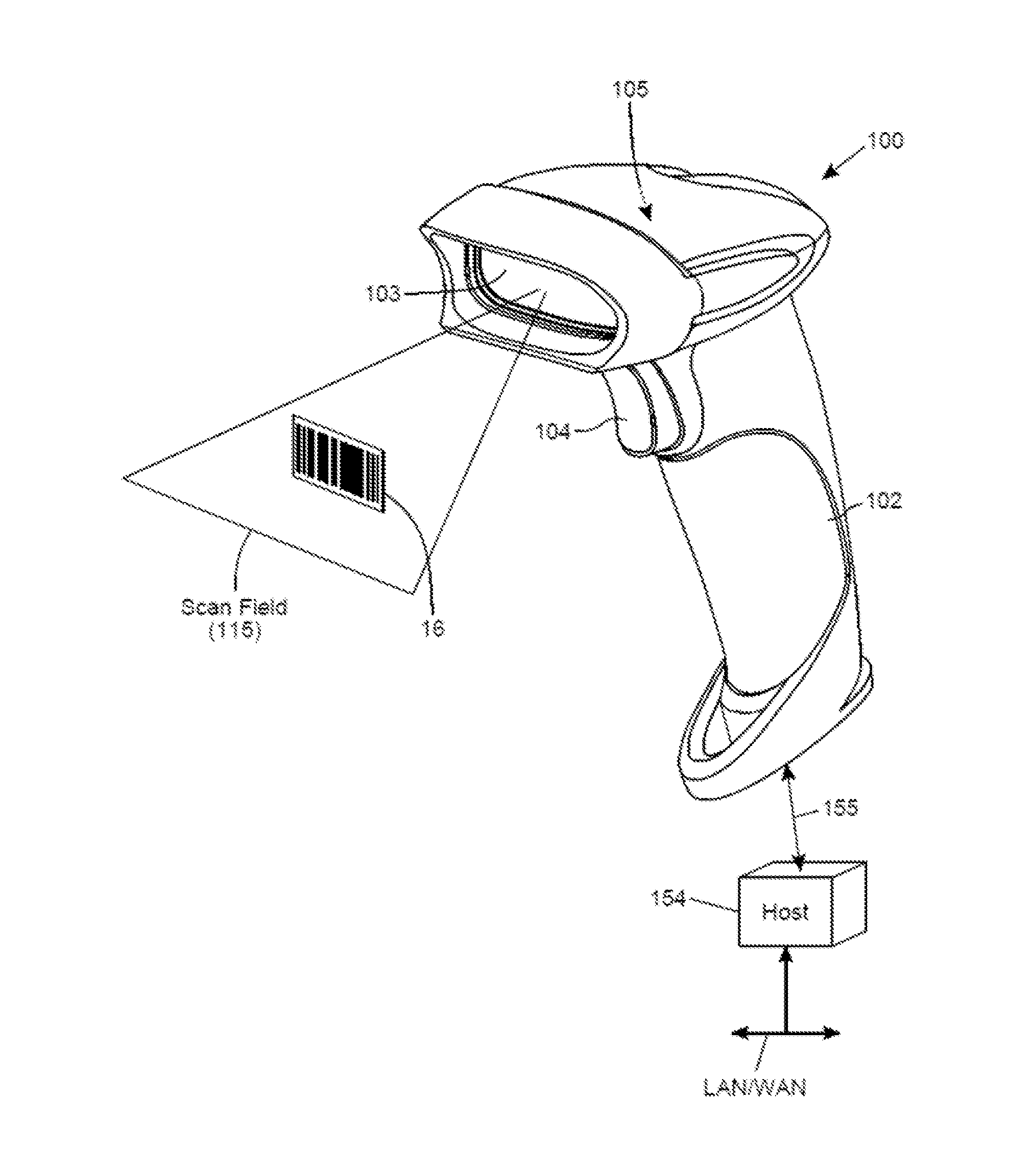 System and Method for Reading Code Symbols at Long Range Using Source Power Control