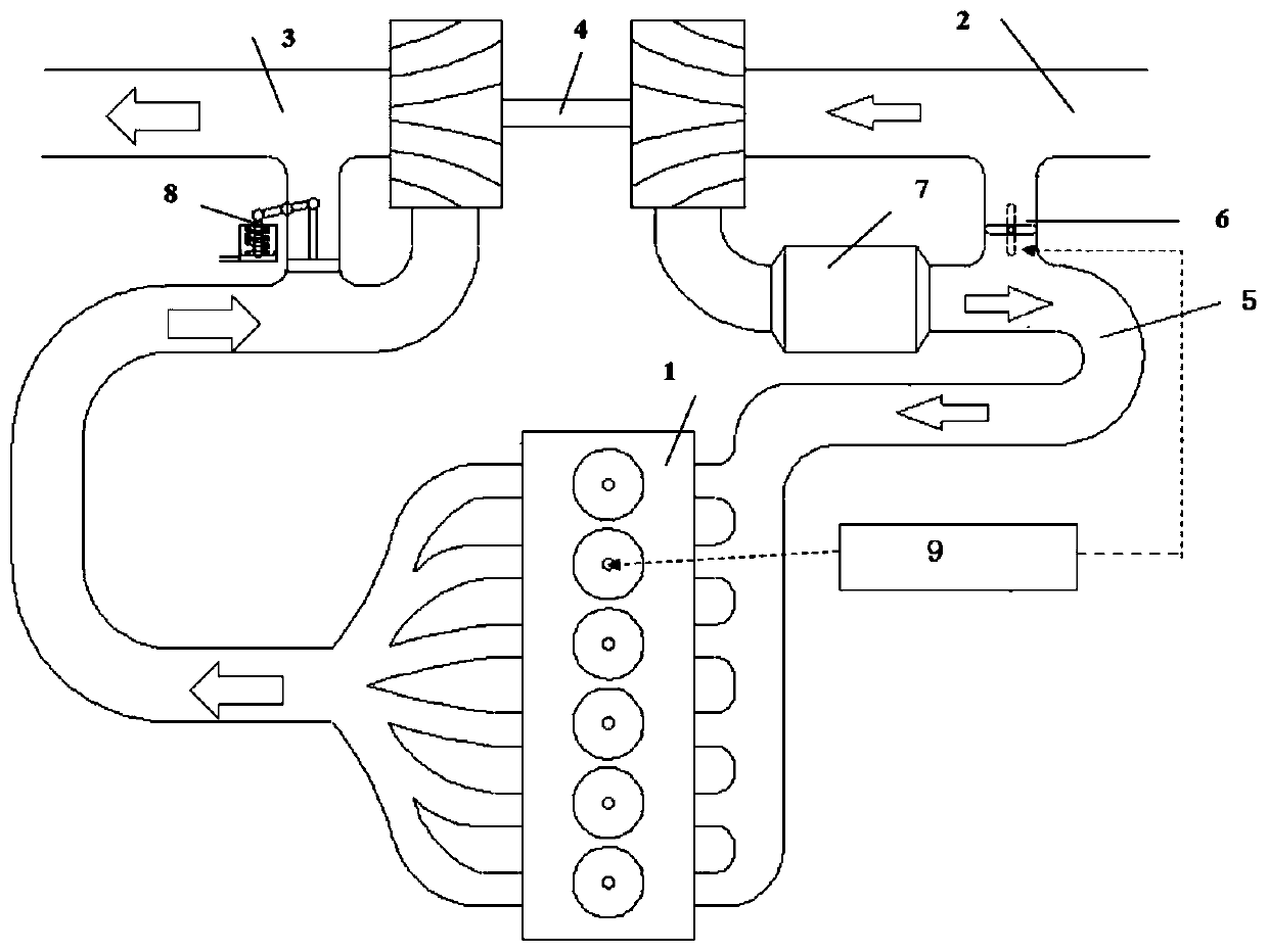 Ignition type engine throttle-valve-free air intake system and power control method