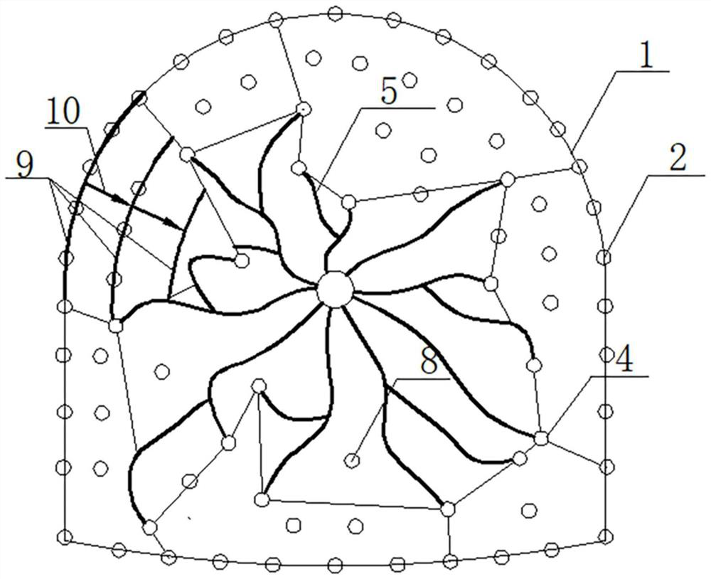 An intelligent hole-arrangement method for tunnel blasting